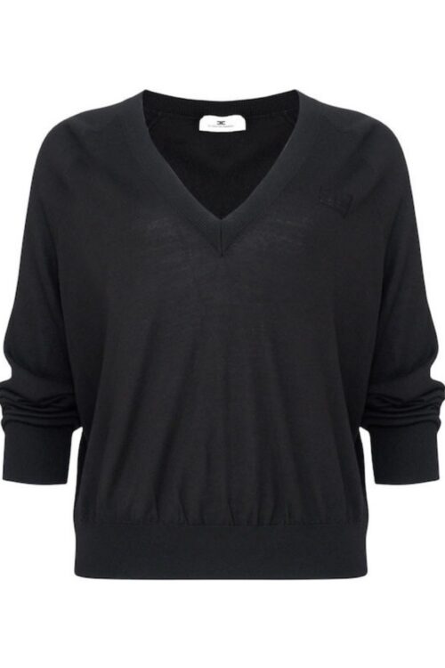 Wool Sweater With Logo