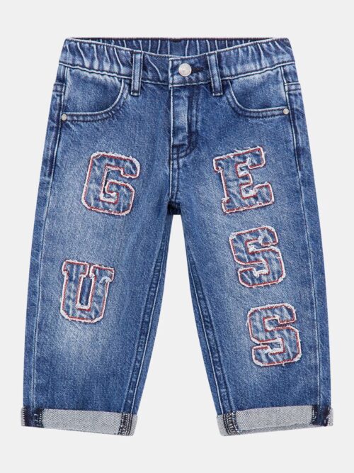 Balloon Fit Logo Jeans