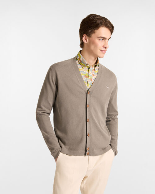 Cotton Cardigan Capsule Earth Dye